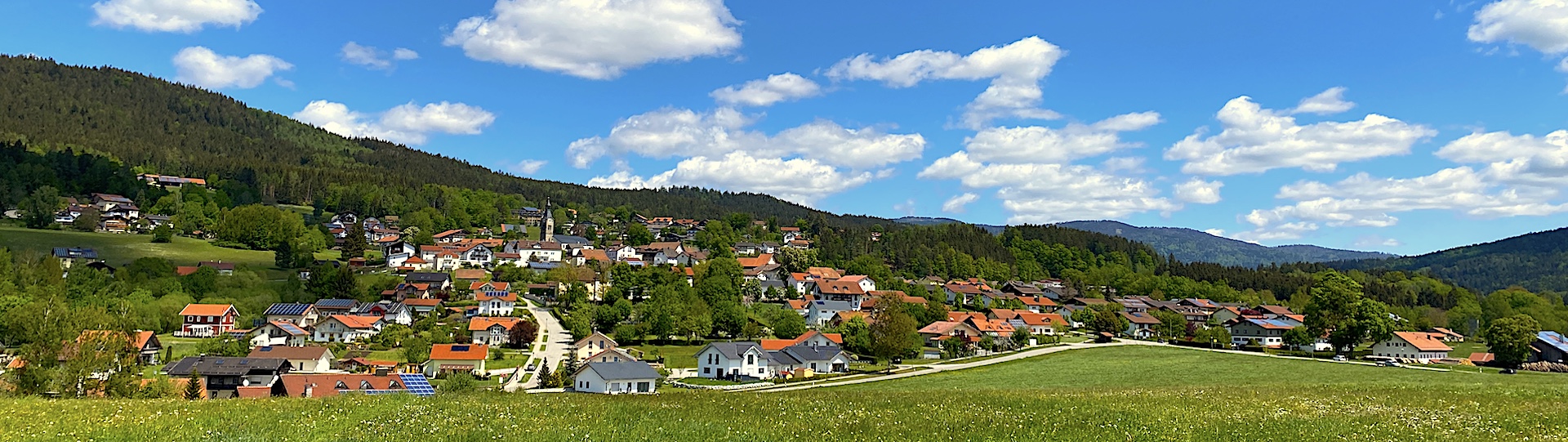 Panorama Aufnahme Böbrach